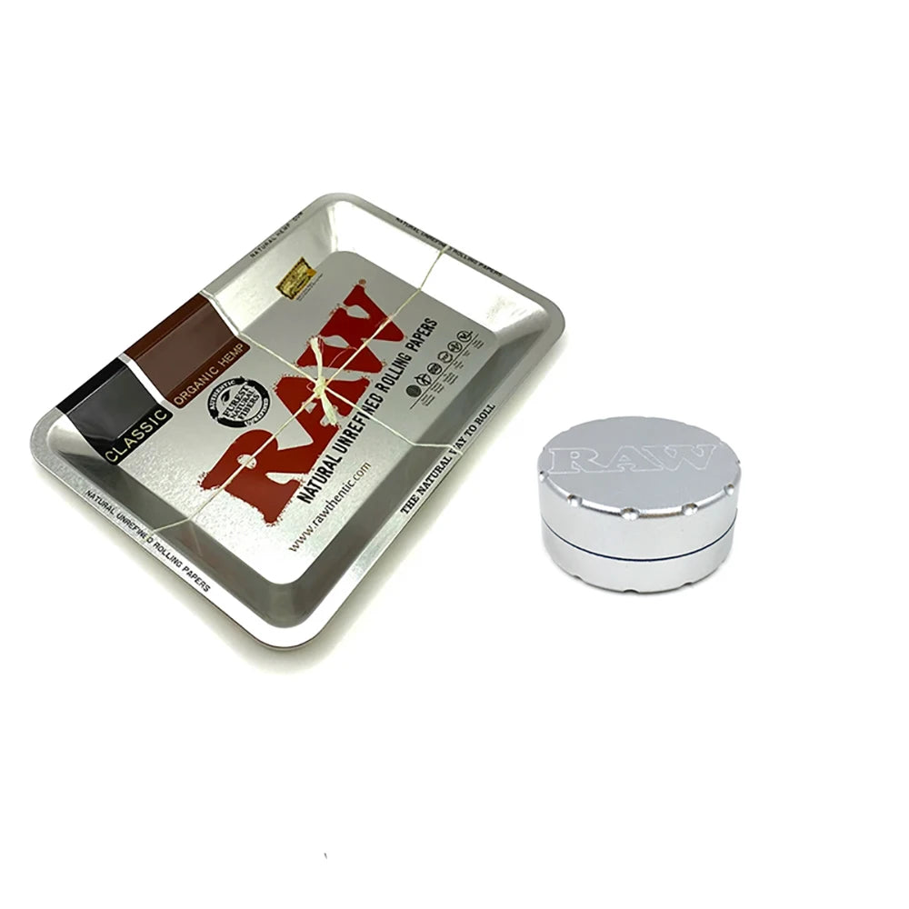 RAW-Style Metal Rolling Tray Set