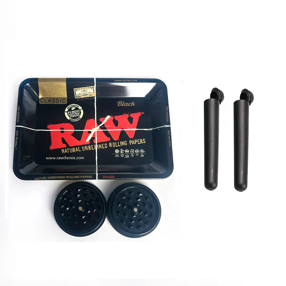RAW-Style Metal Rolling Tray Set