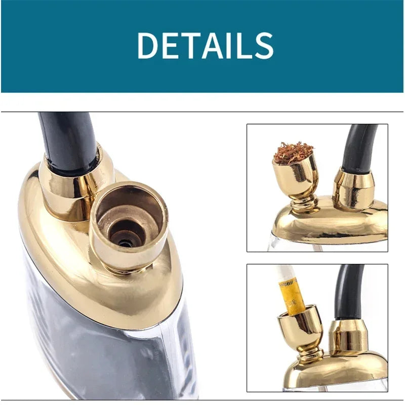 Portable Mini Hookah Pipe – Microfilter Water Pipe